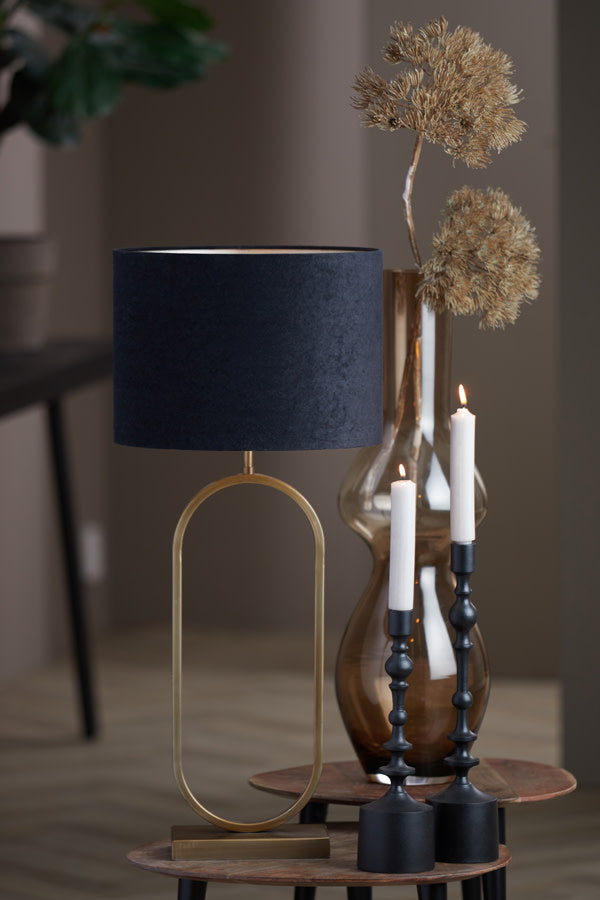Jamiri Light Gold Metal Table Lamp Base 45cm