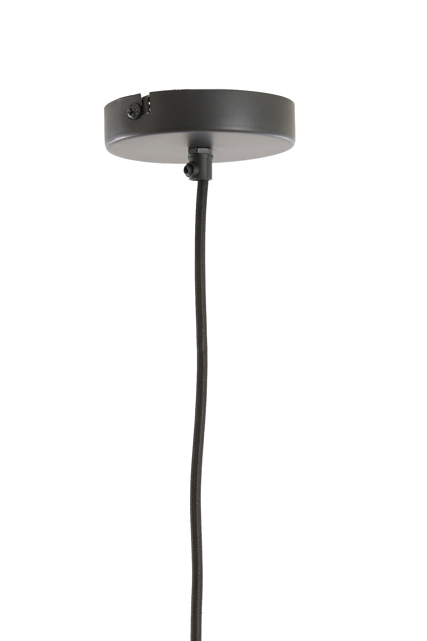Celmiros Grey Papier Mâché Pendant Light 41cm