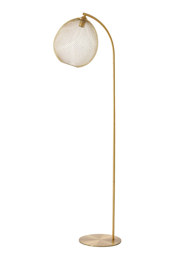 Moroc Gold Metal Floor Lamp