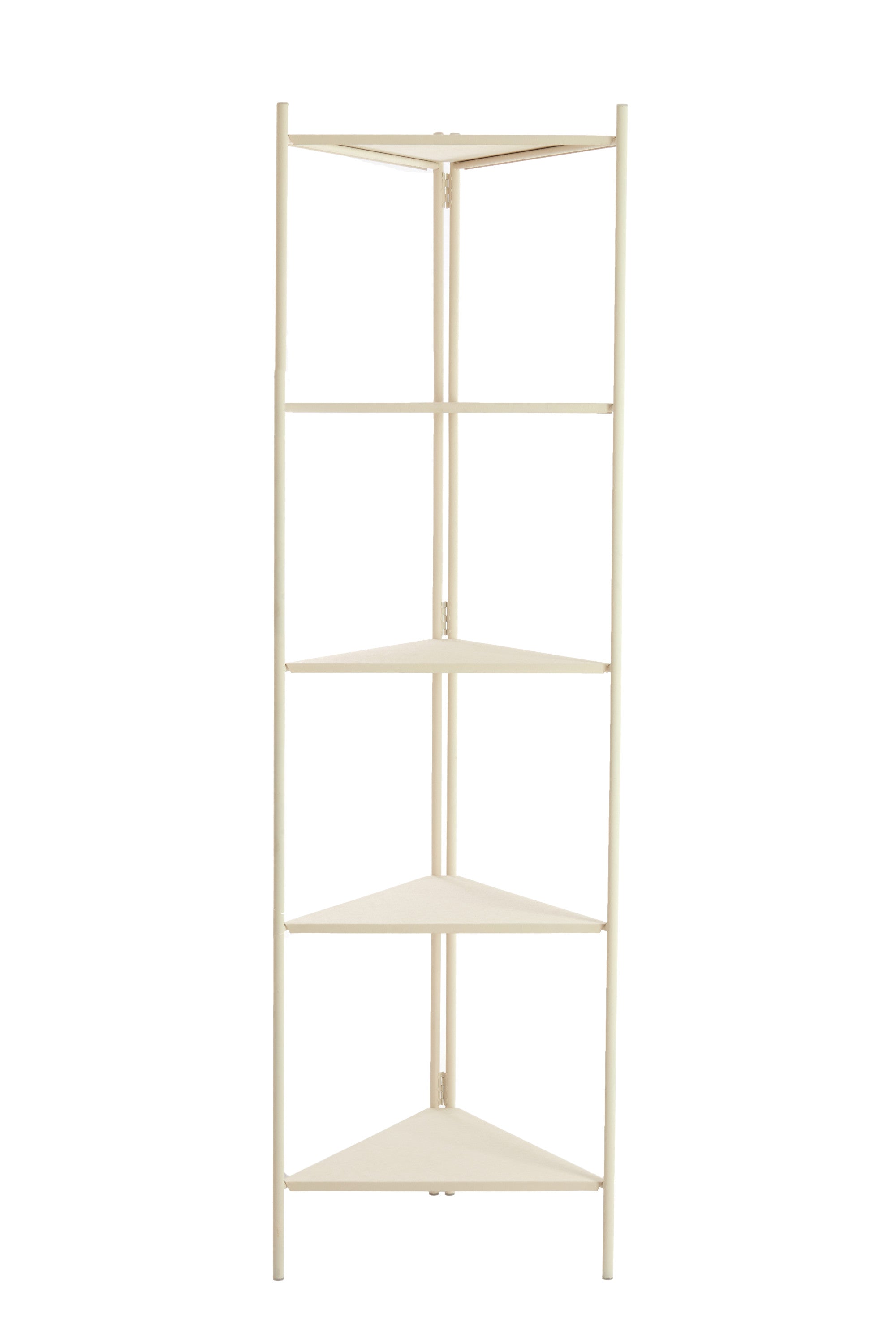 Cream Metal Open Display Unit