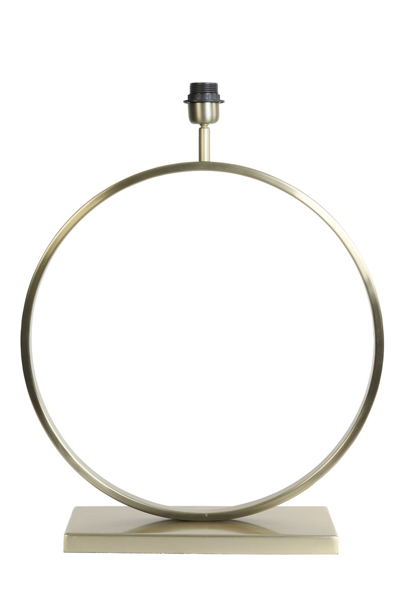 Liva Light Gold Metal Table Lamp Base 62cm