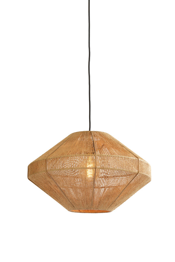 Mallow Natural Jute Pendant Light 50cm