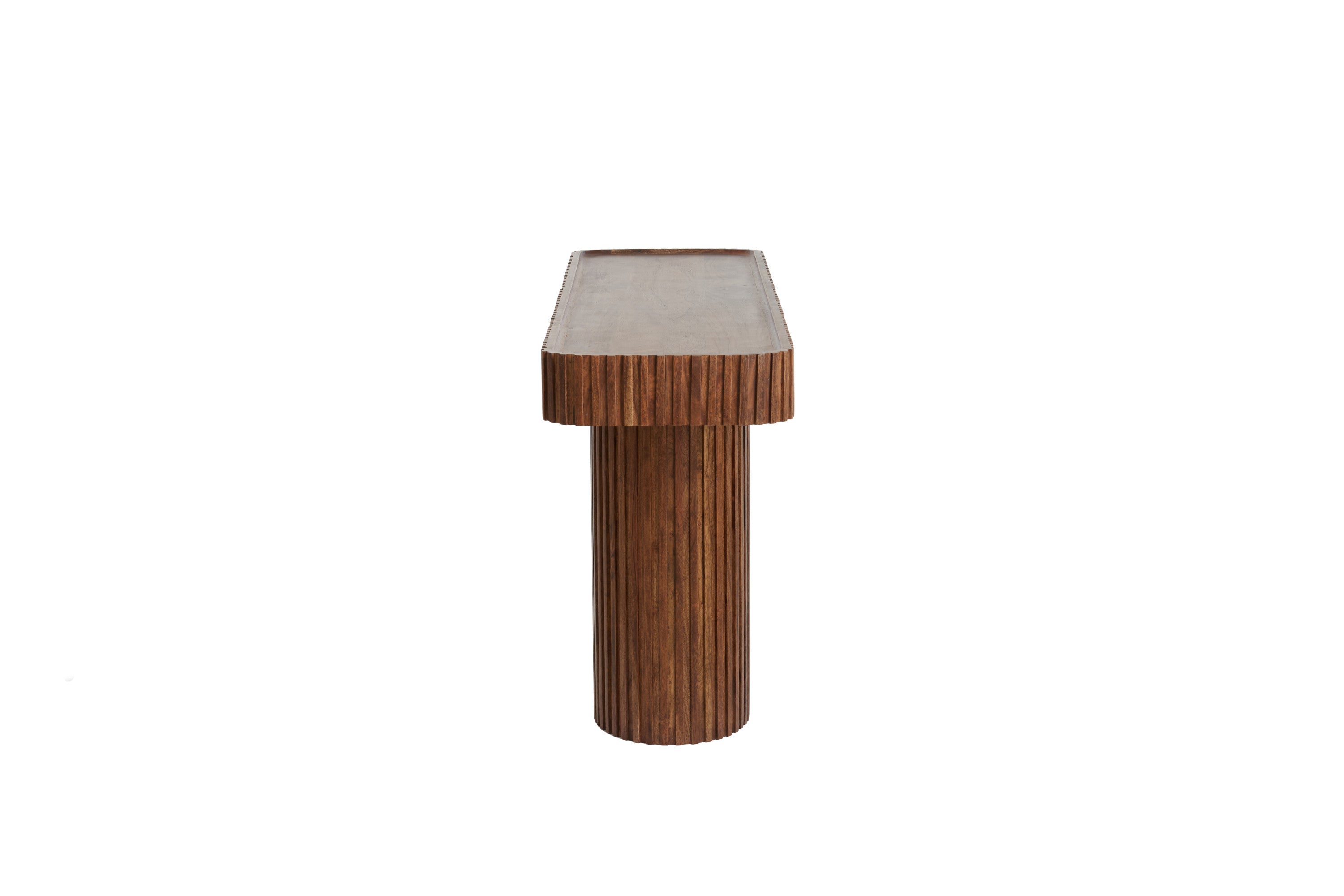 Kioto Brown Acacia Wood Console Table