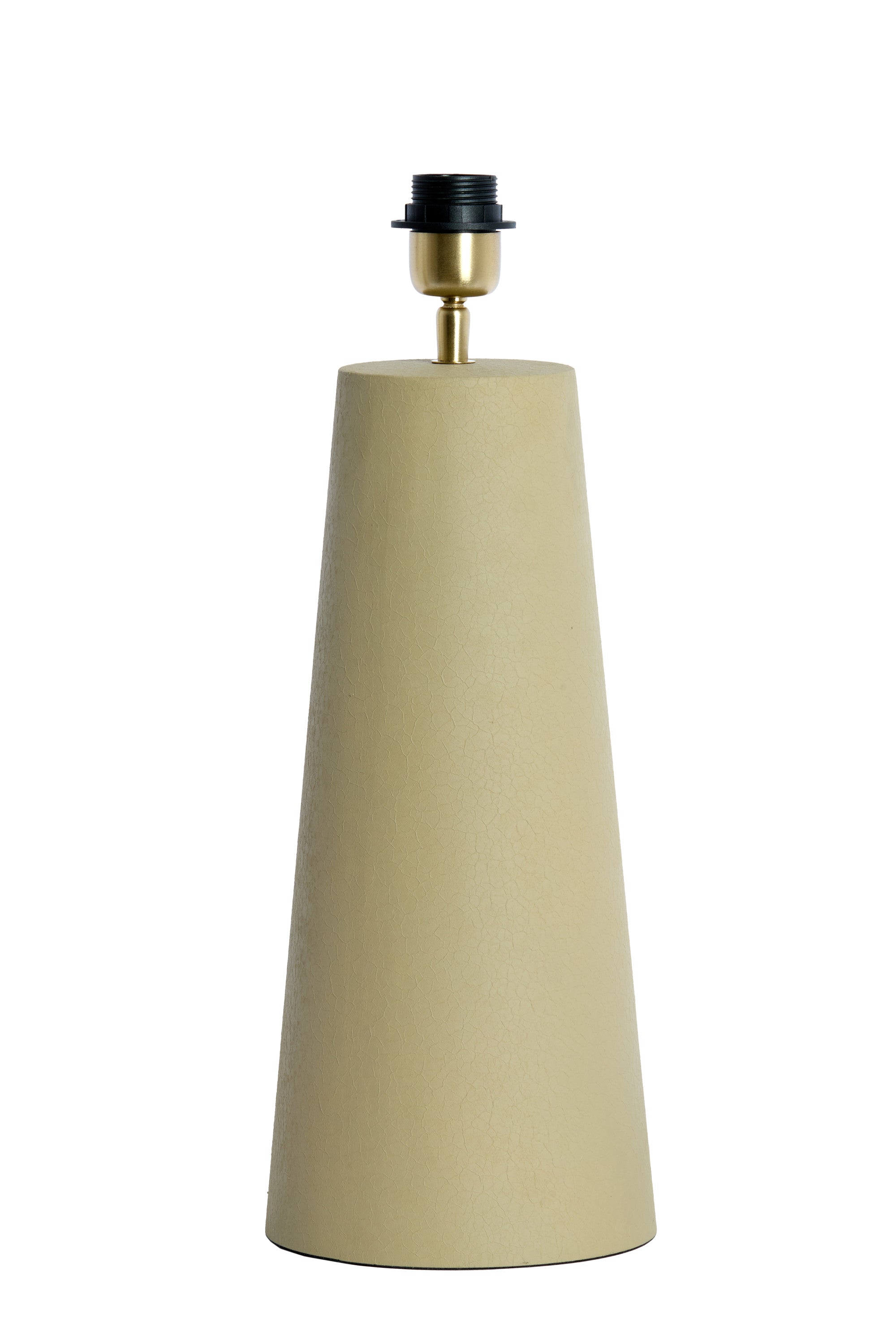 Yelos Matt Green/Grey Metal Table Lamp Base 43cm