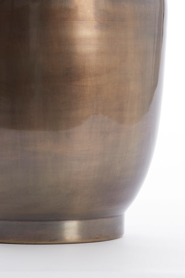 Datuh Antique Bronze Metal Vase
