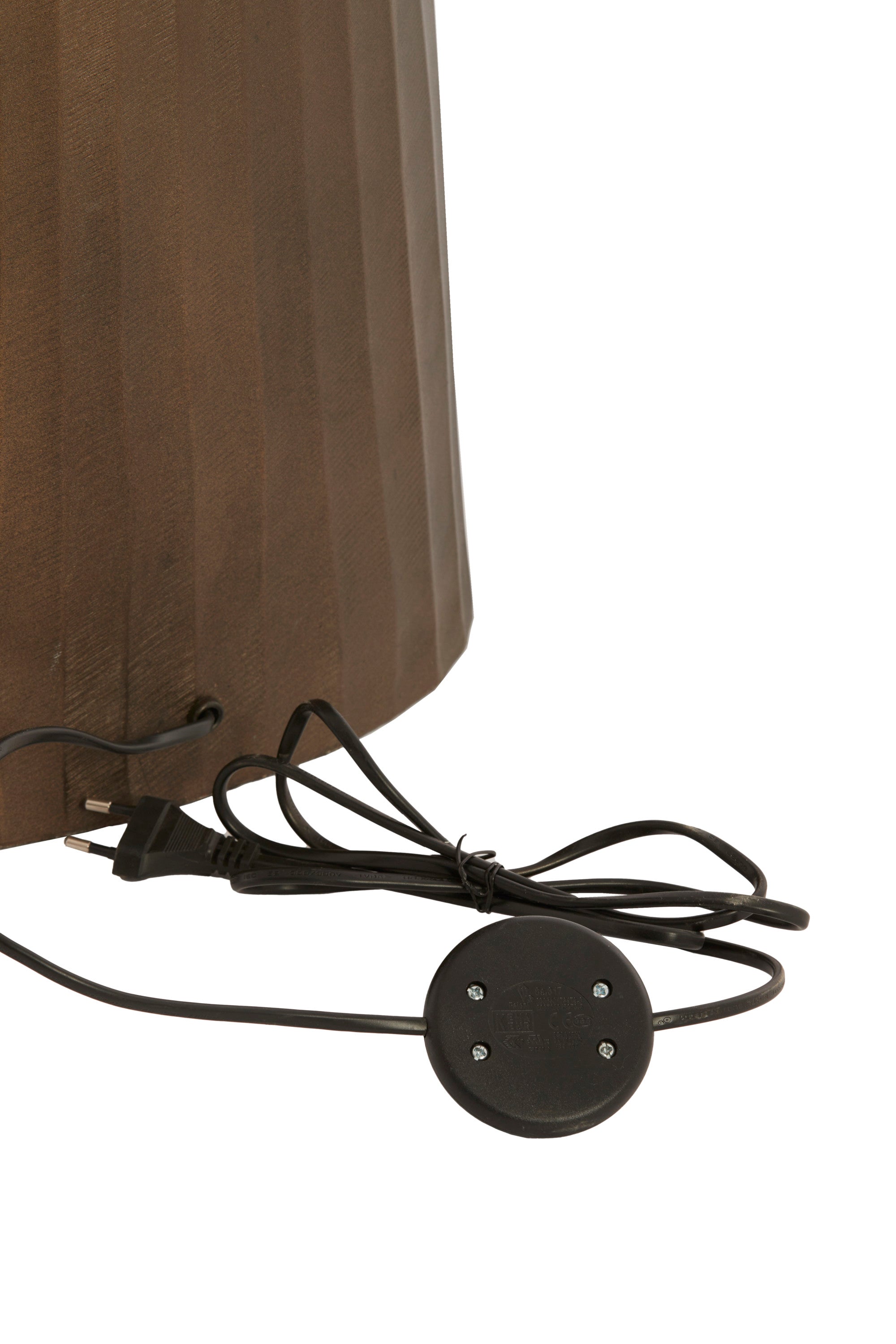 Mijas Brown Bronze Metal Floor Lamp Base 144cm