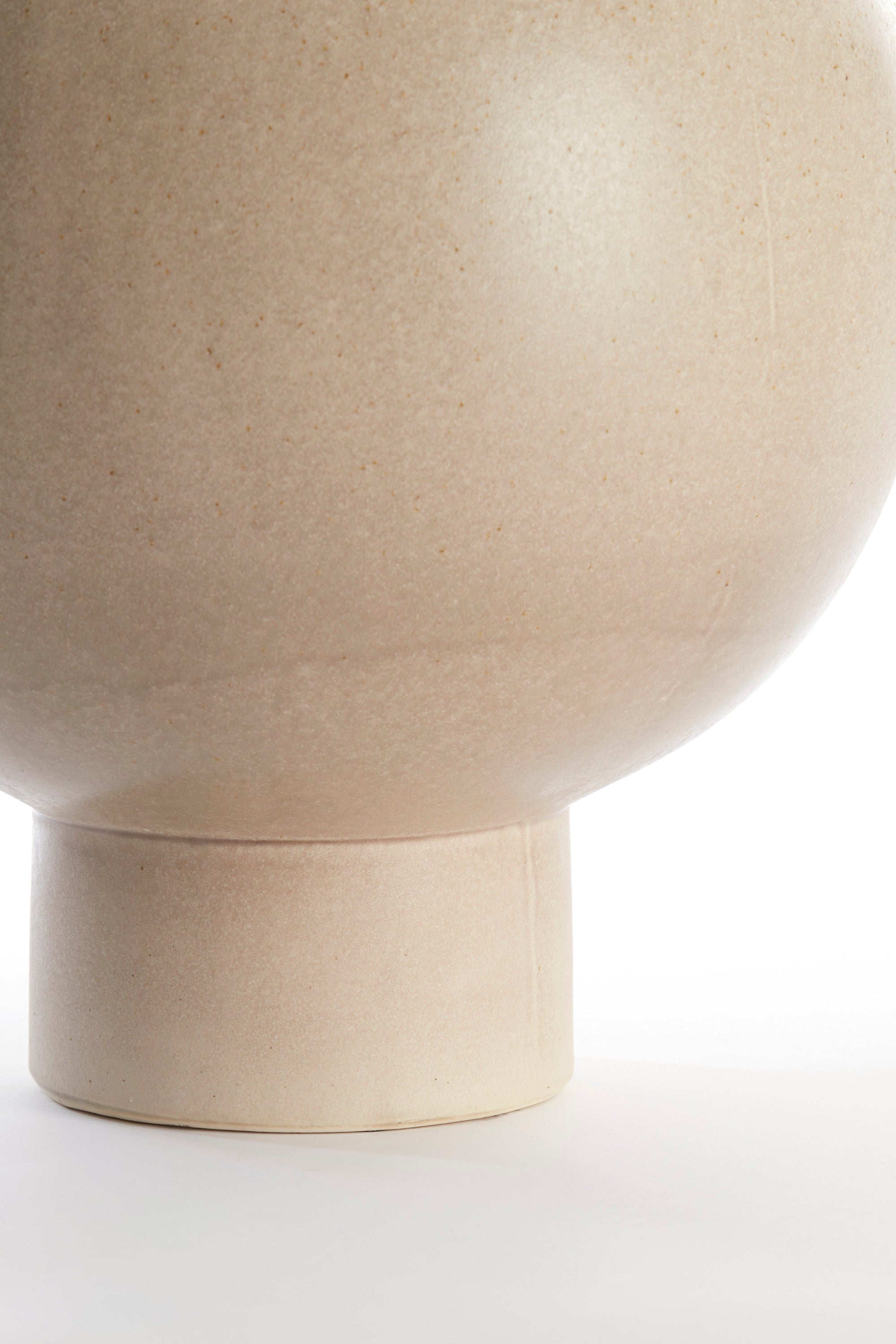 Zelata Sand Ceramic Vase 46cm
