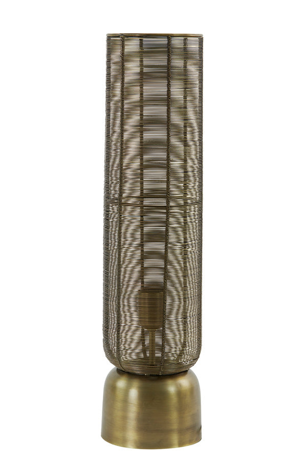 Lezuza Antique Bronze Metal Table Lamp 60.5cm