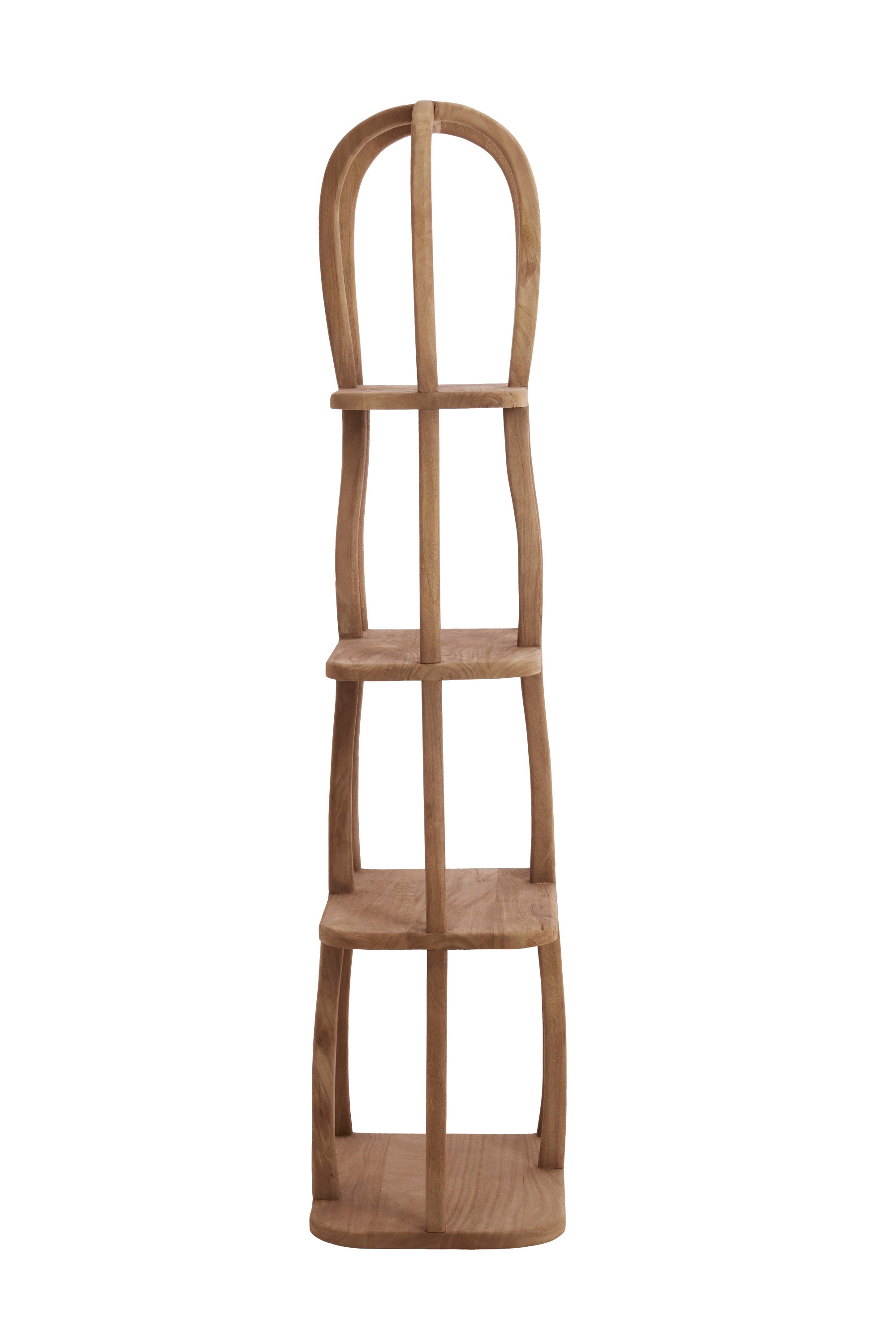 Lowe Matt Grey/Brown Wood Open Display Unit