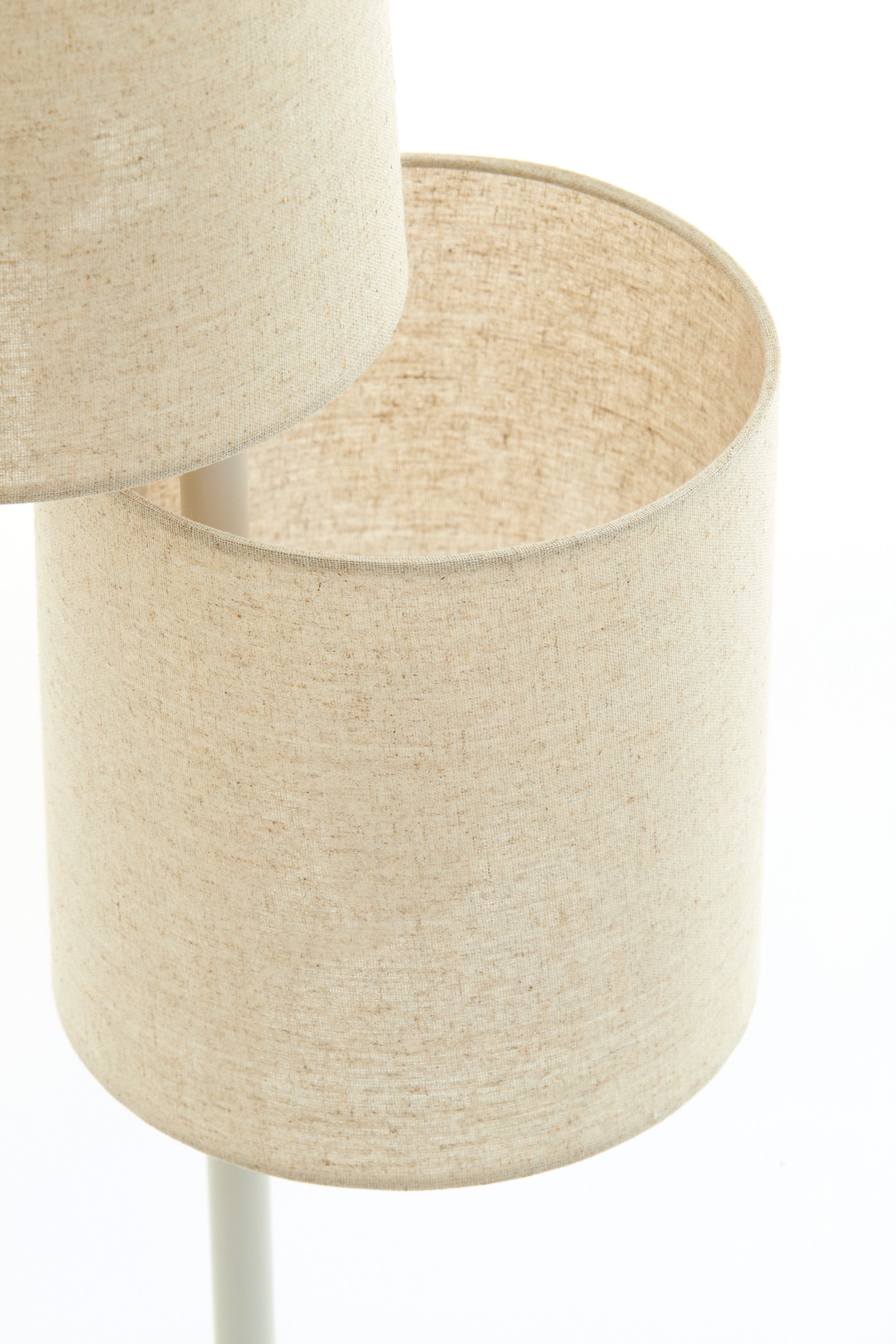 Benigno Beige Metal 5 Light Floor Lamp