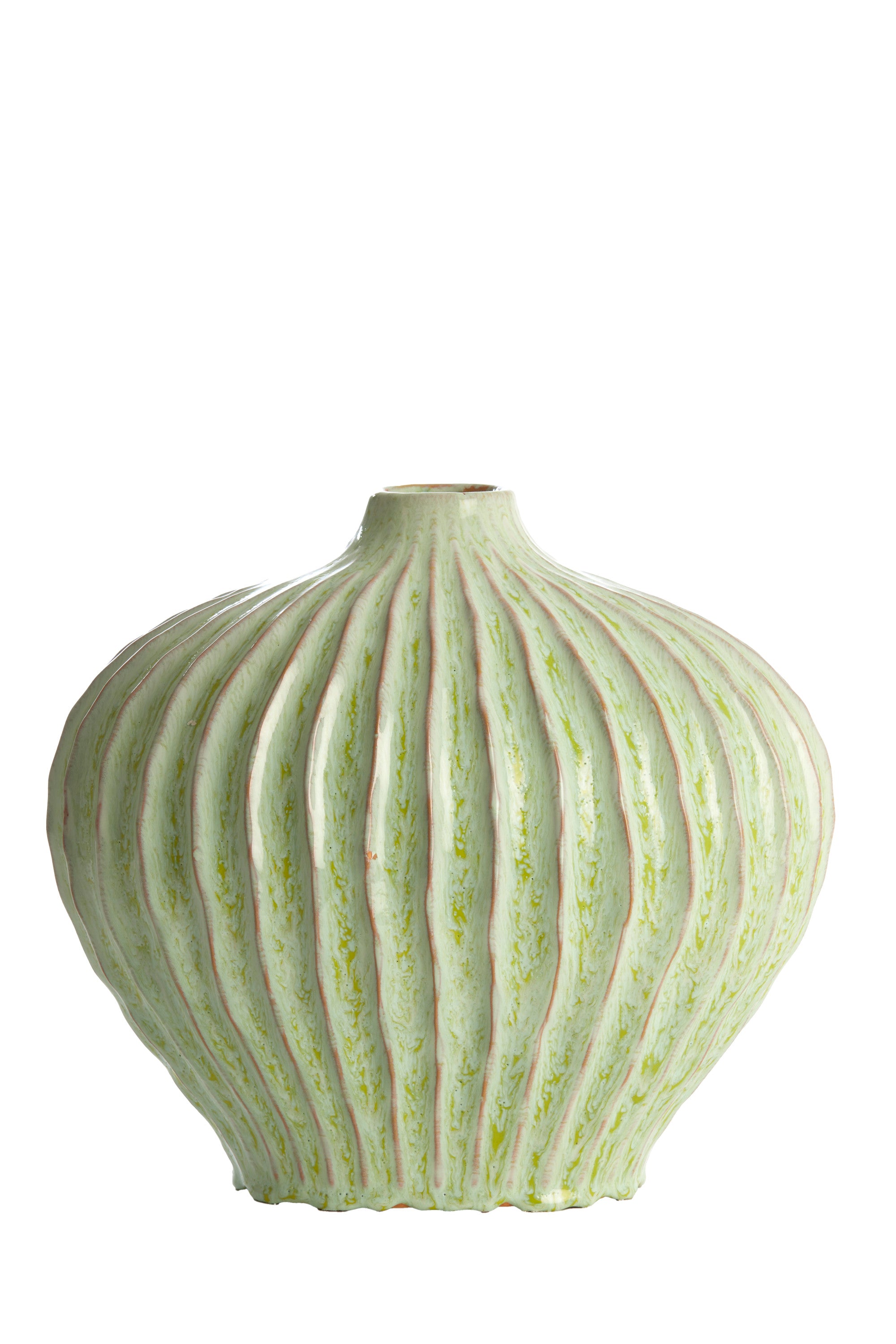 Lorito Mint Green Ceramic Vase 30cm