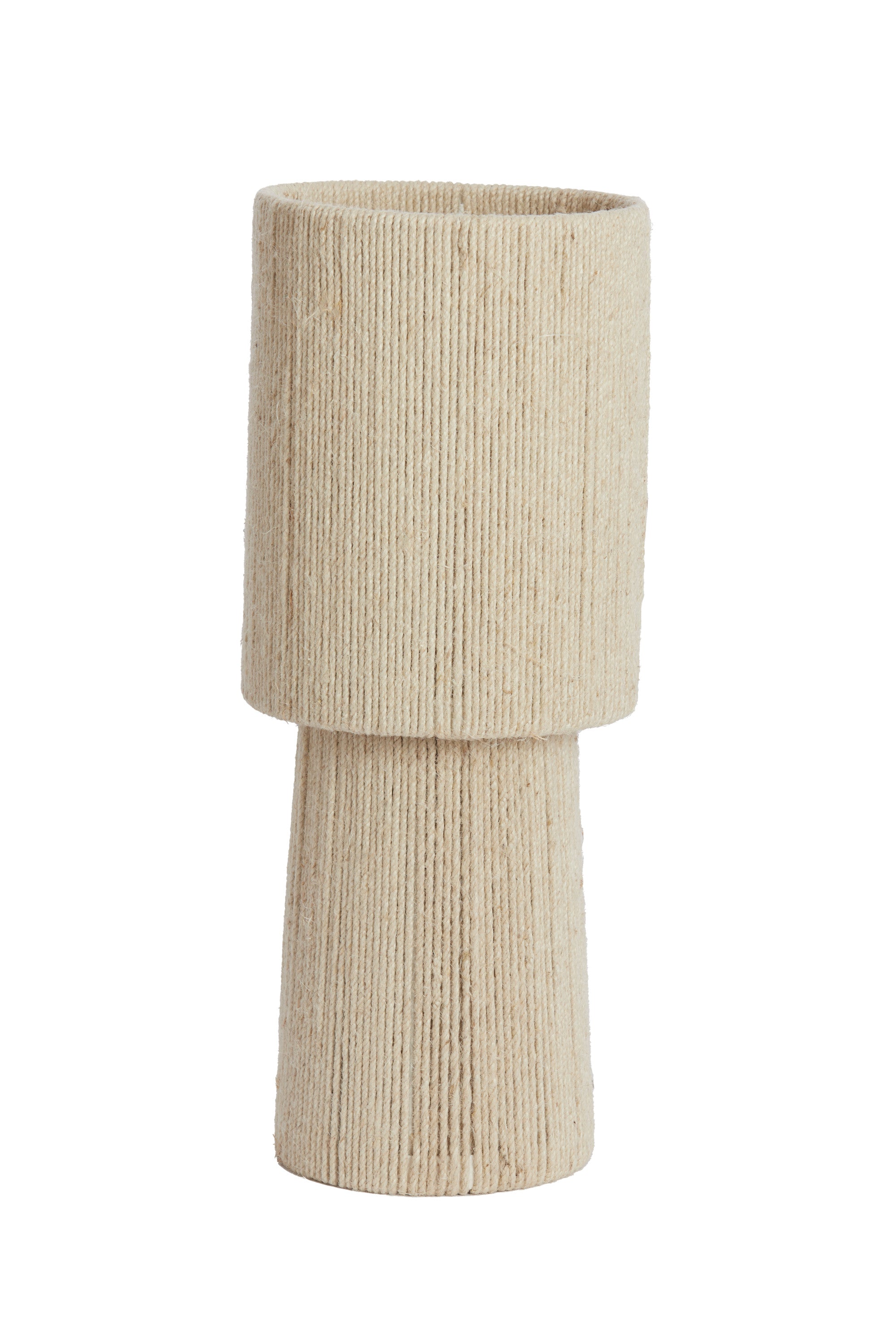 Pitino Cream Jute Table Lamp 54.5cm