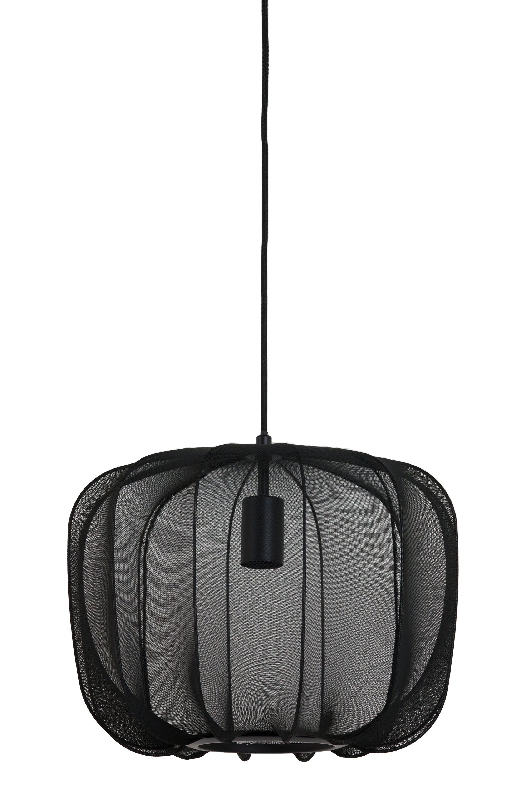 Plumeria Black Pendant Light 40cm
