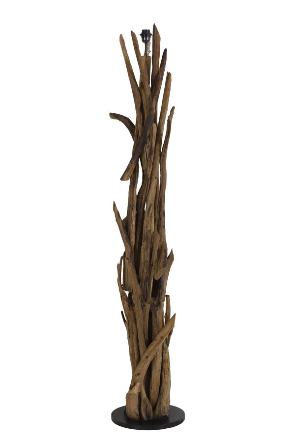 Vidin Wood Floor Lamp Base 182cm