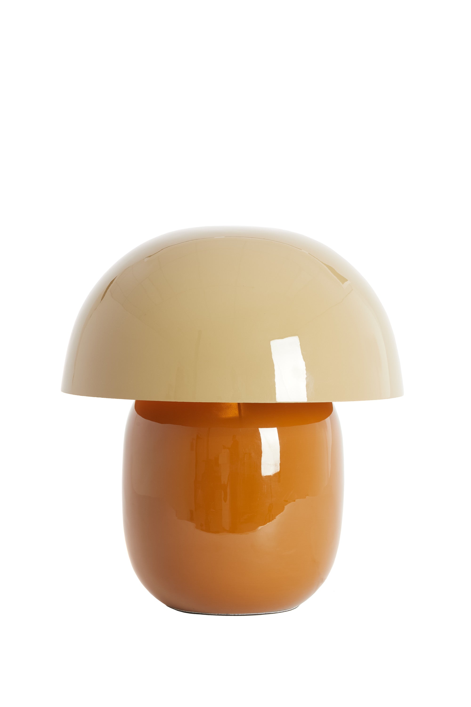 Mimosa Sand & Brown Metal Table Lamp