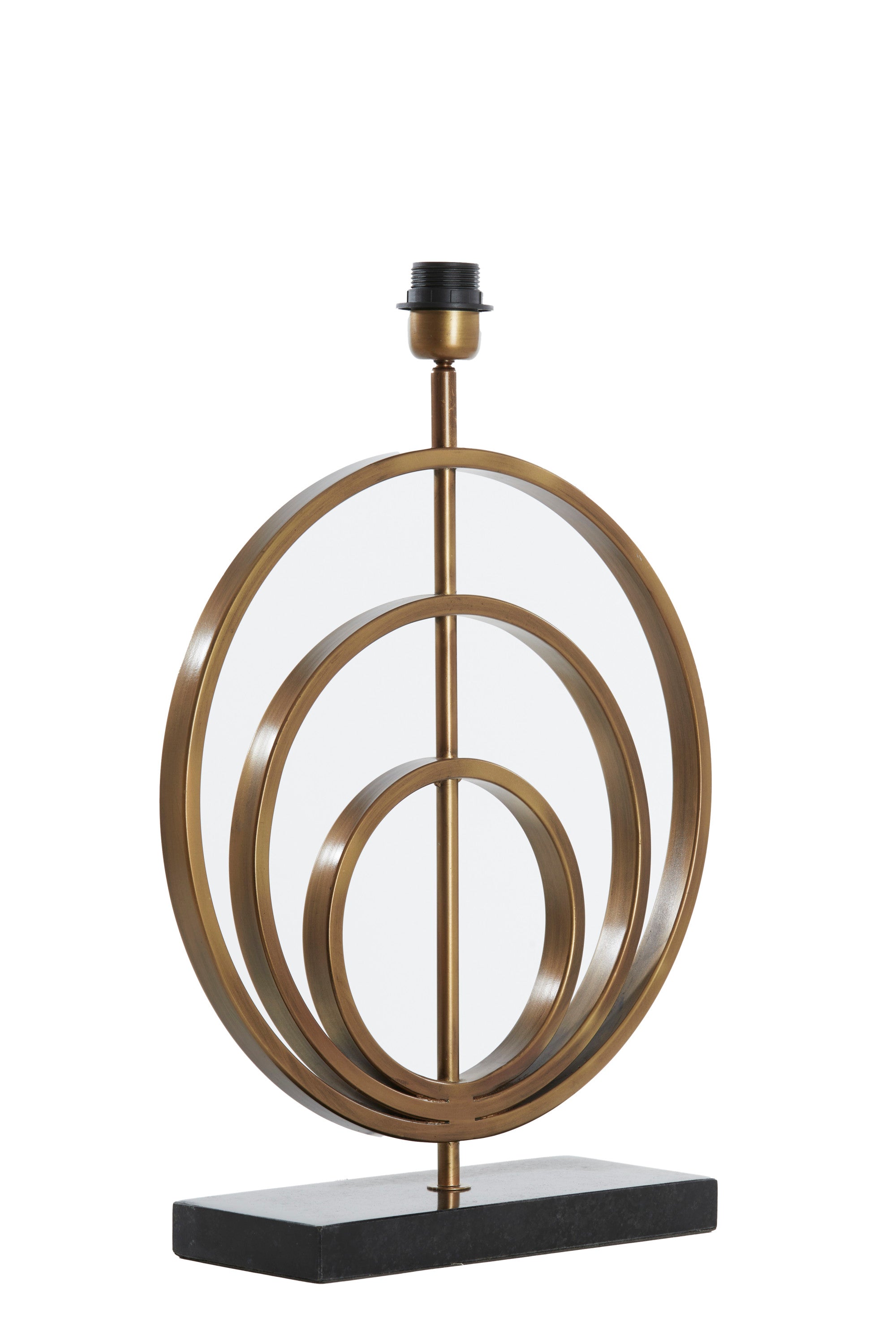 Cassel Antique Bronze Metal Table Lamp Base 50cm