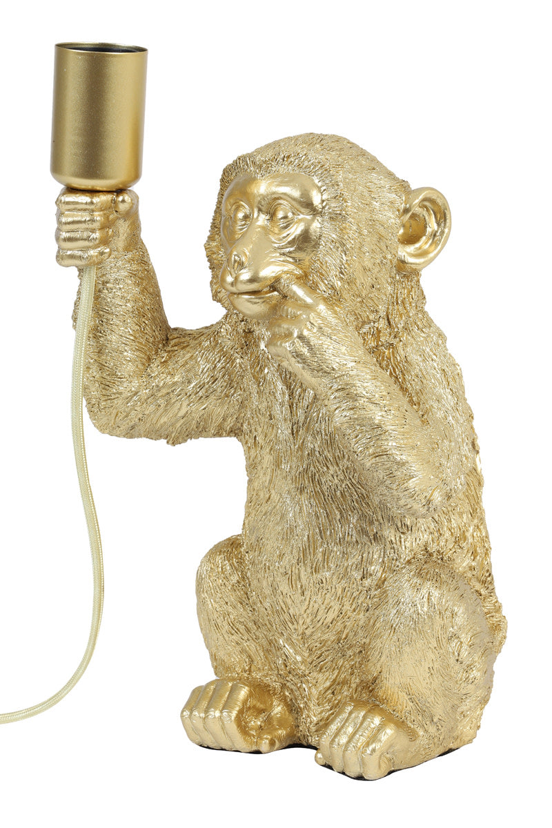 Monkey Gold Table Lamp