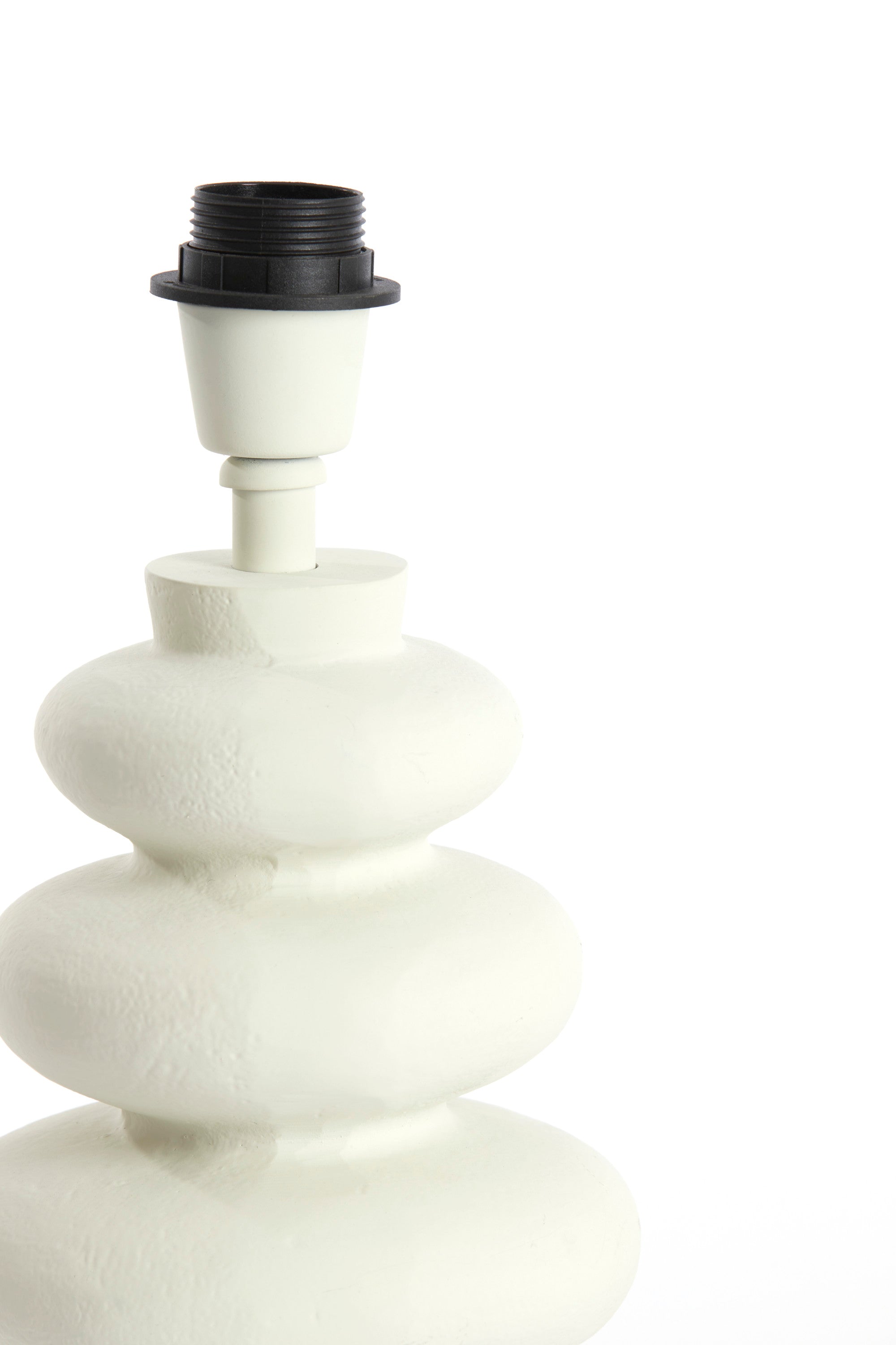 Olona Cream Metal Table Lamp Base 27cm