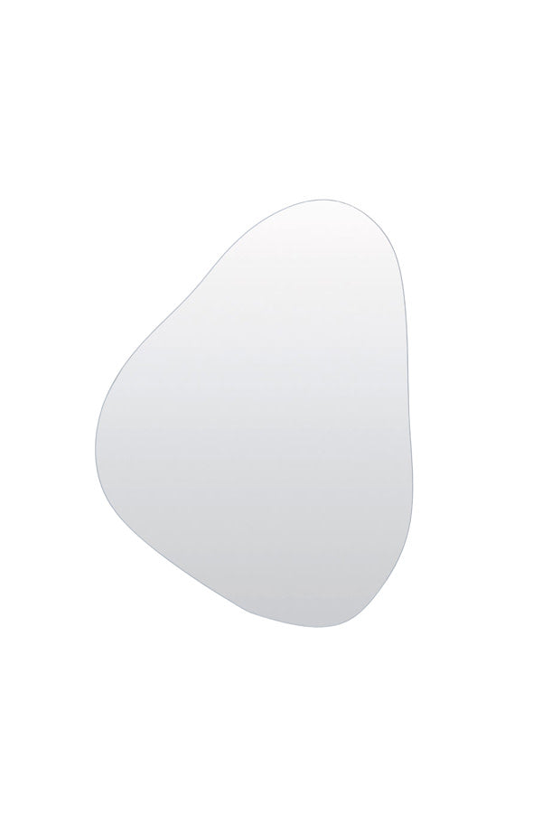 Algeza Clear Glass Organic Wall Mirror 51cm