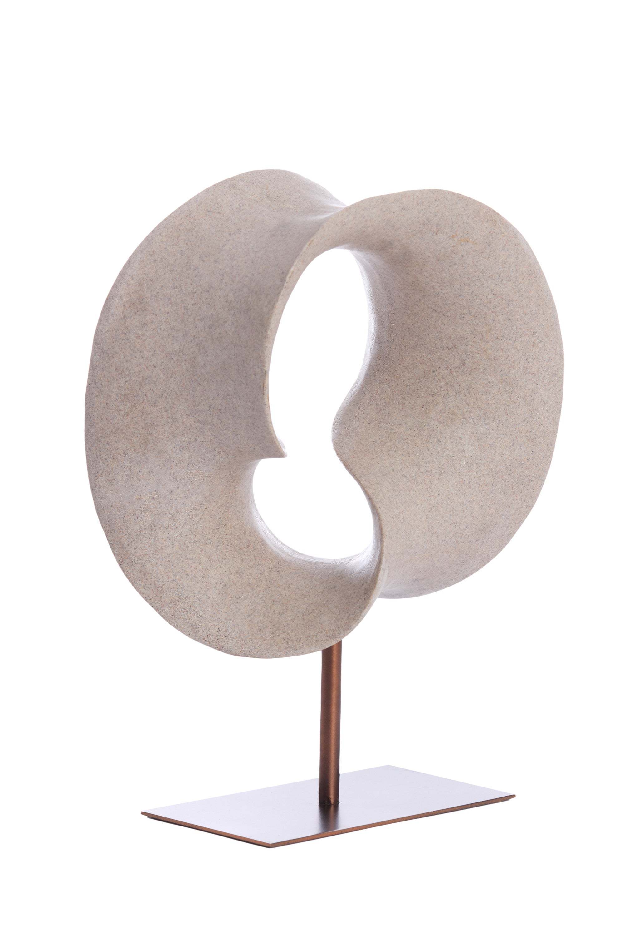 Vodice Taupe & Dark Bronze Ornament on Stand