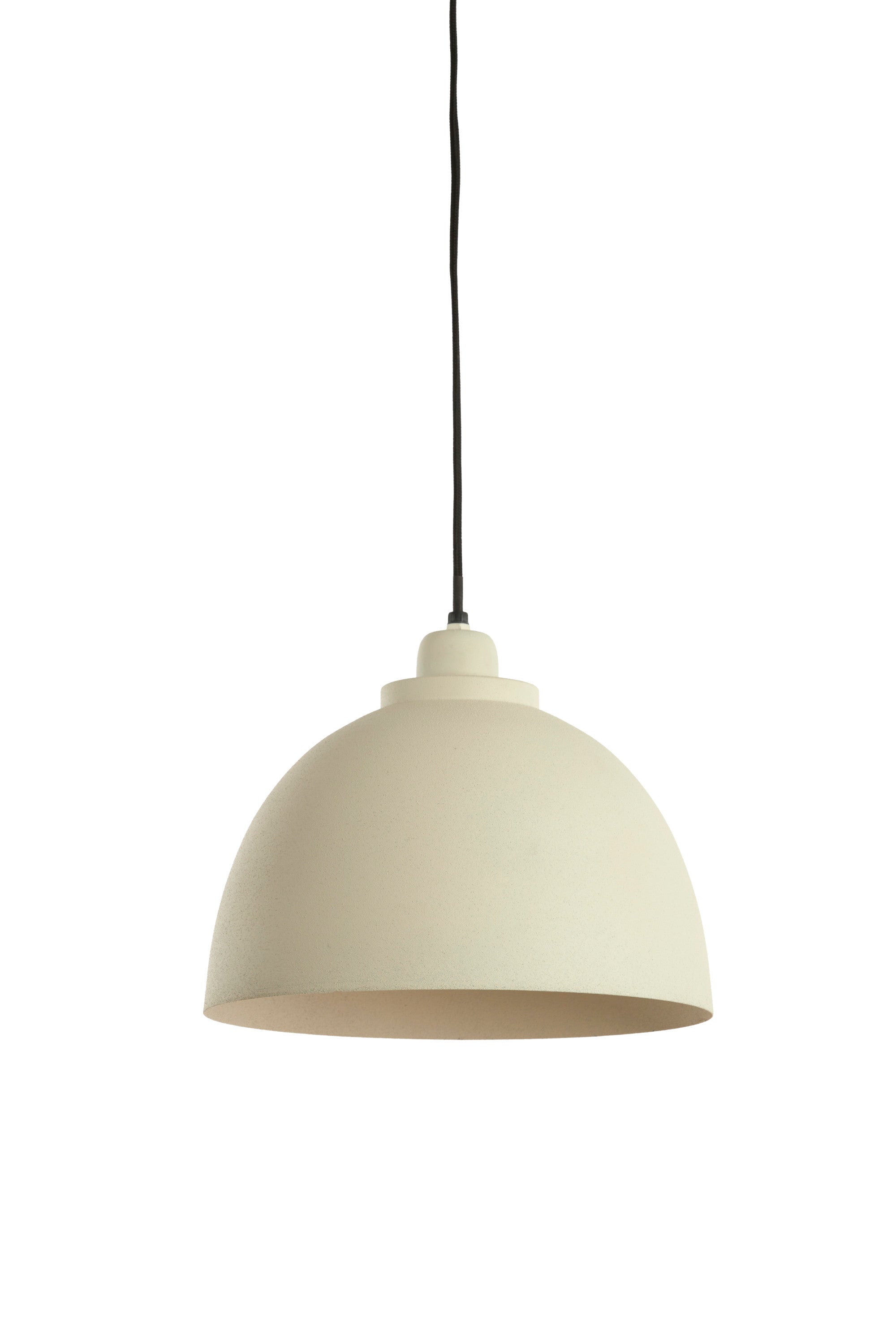 Kylie Cream Metal Pendant Light 30cm