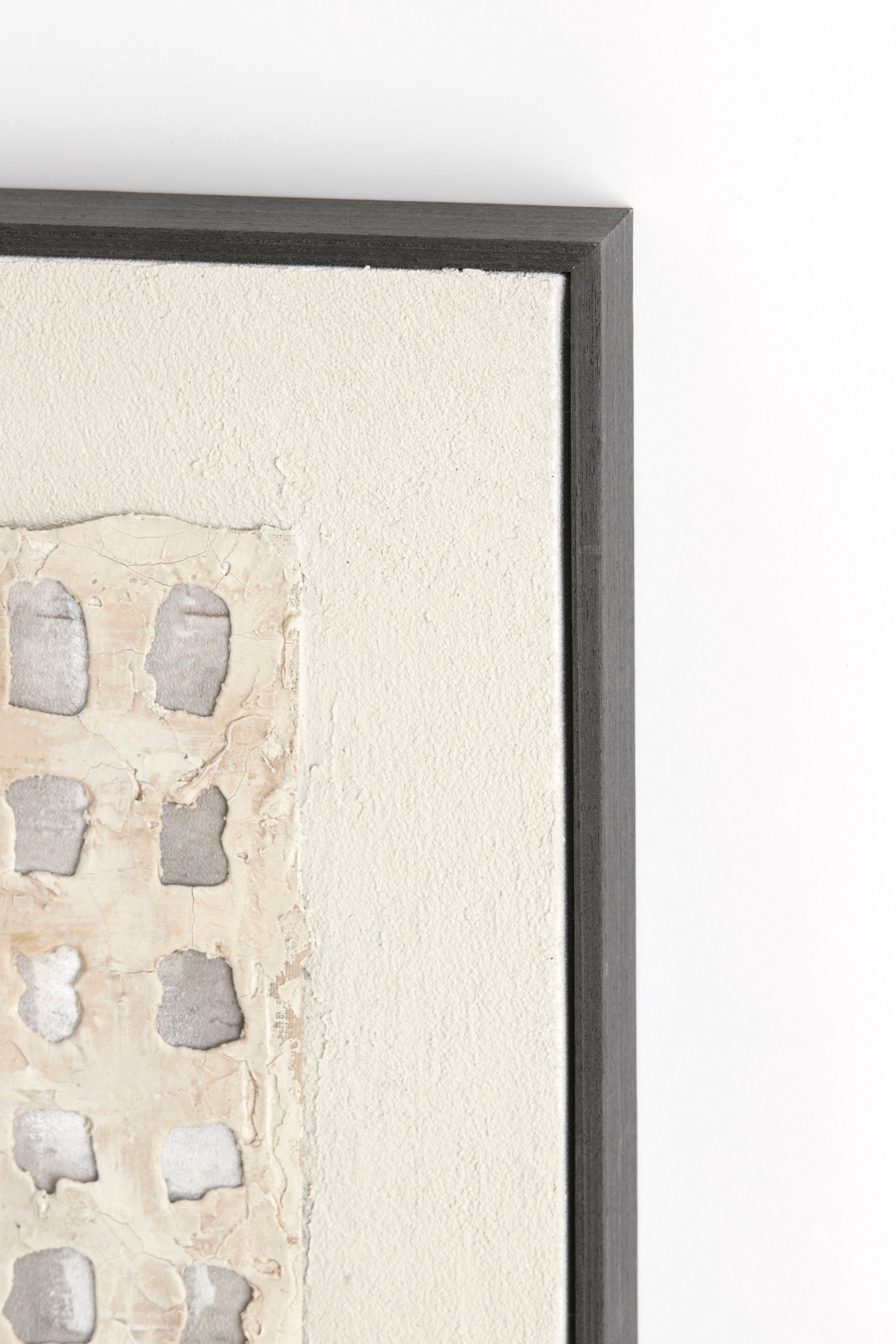 Dehesa Cream & Sand/Taupe Textured Wall Art