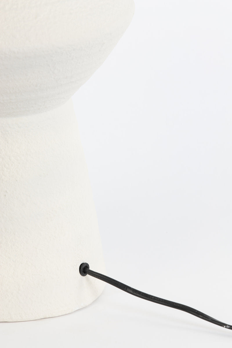 Ayla Cream Ceramic Table Lamp Base 51cm