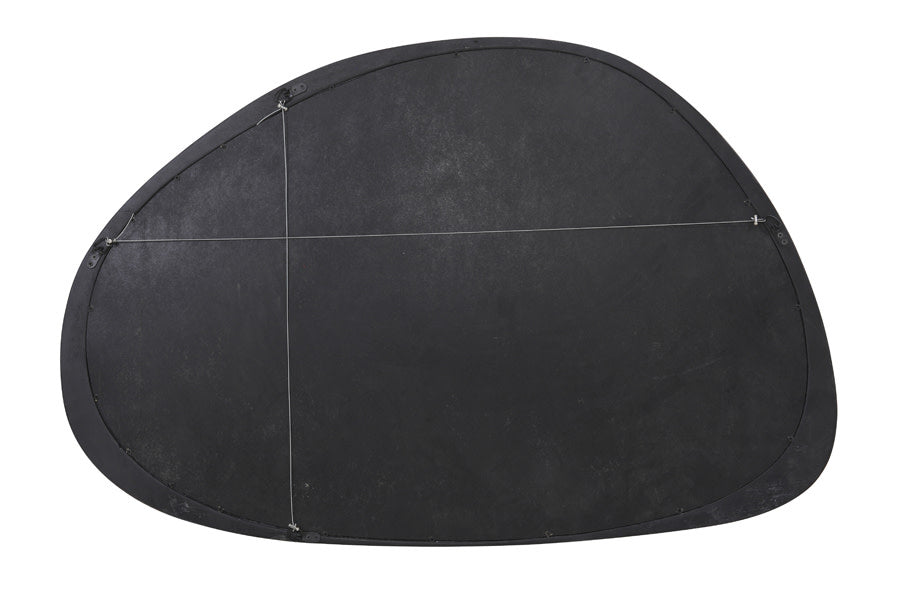 Sonora Black Wood Wall Mirror