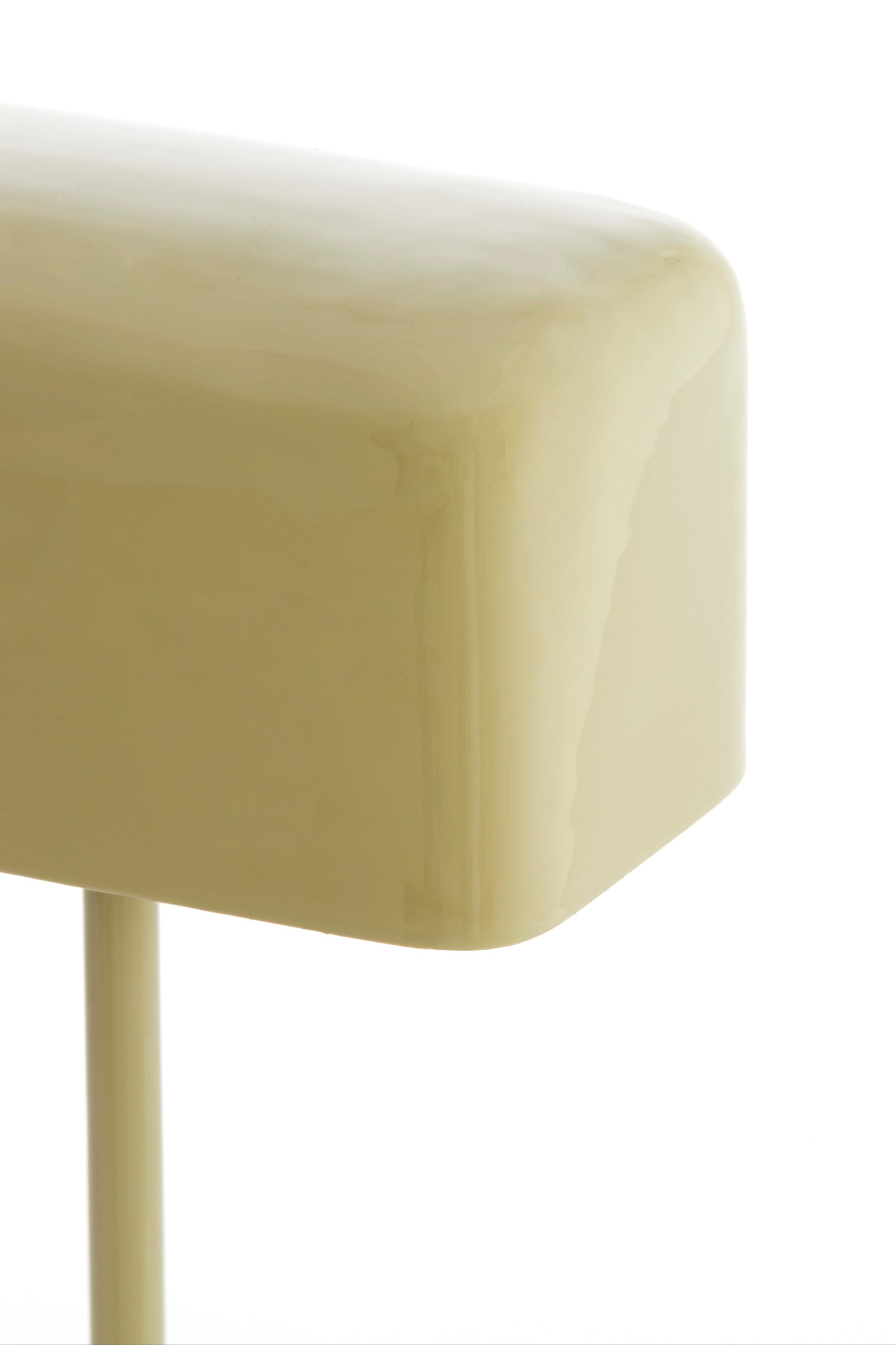 Elenie Gloss Taupe Metal Table Lamp