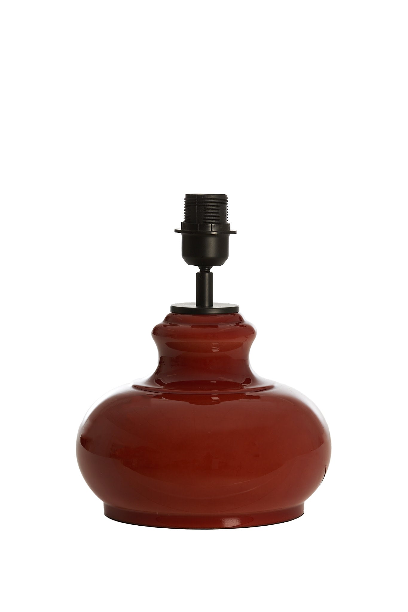 Verde Brown Glass Table Lamp Base 28.5cm