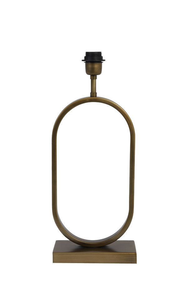 Jamiri Antique Bronze Metal Table Lamp Base 45cm