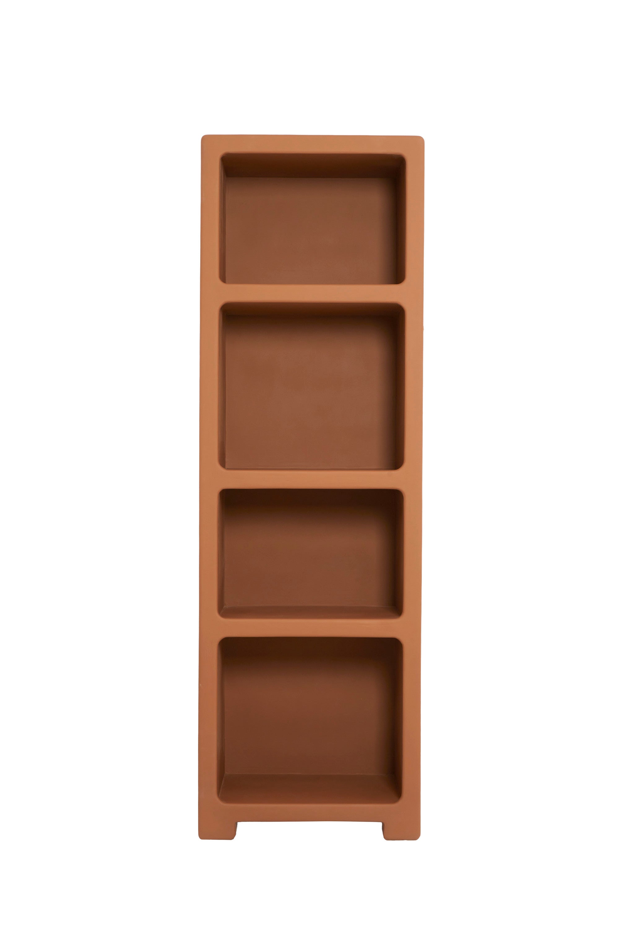 Naluno Terracotta Wood Storage Cabinet