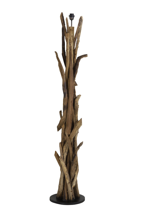 Vidin Wood Floor Lamp Base 182cm