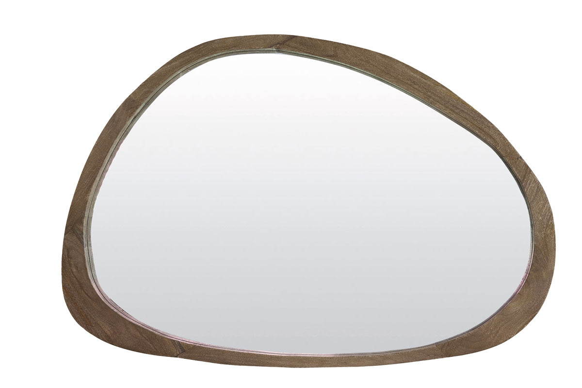Sonora Matt Dark Brown Mirror 80cm