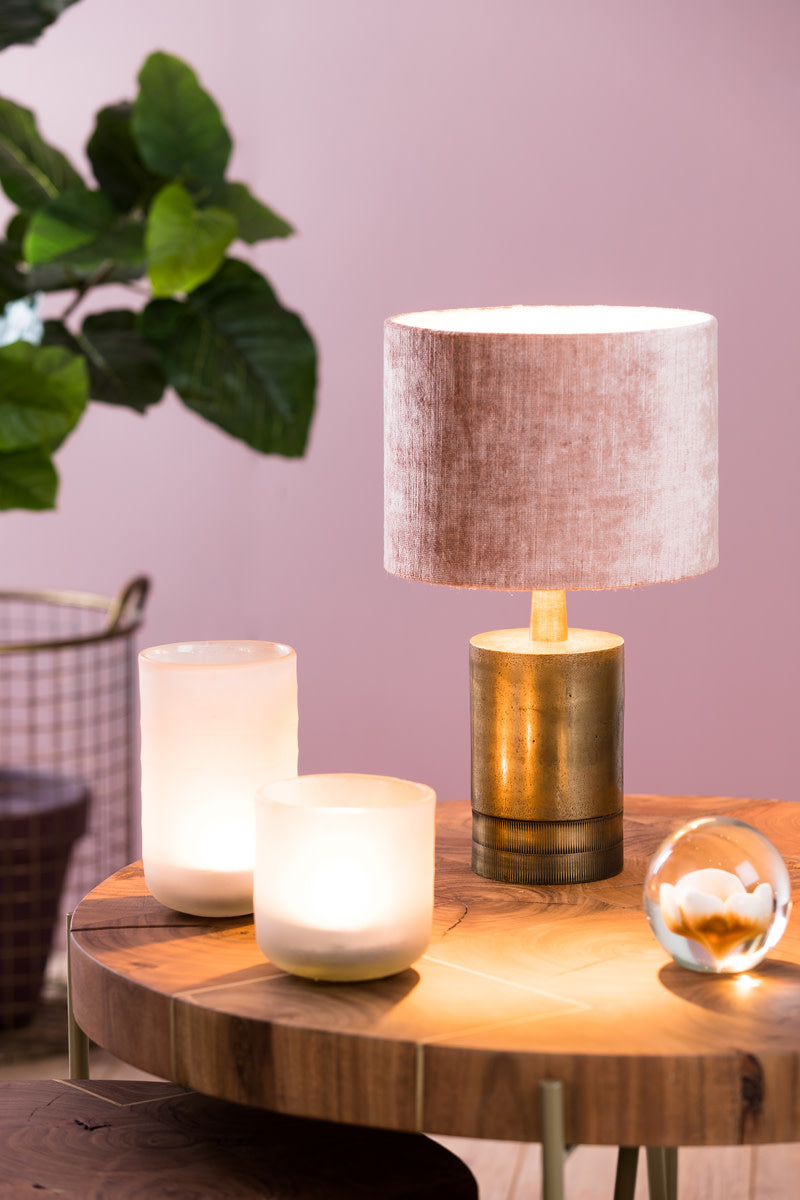Savi Raw Antique Bronze Metal Table Lamp Base 17cm