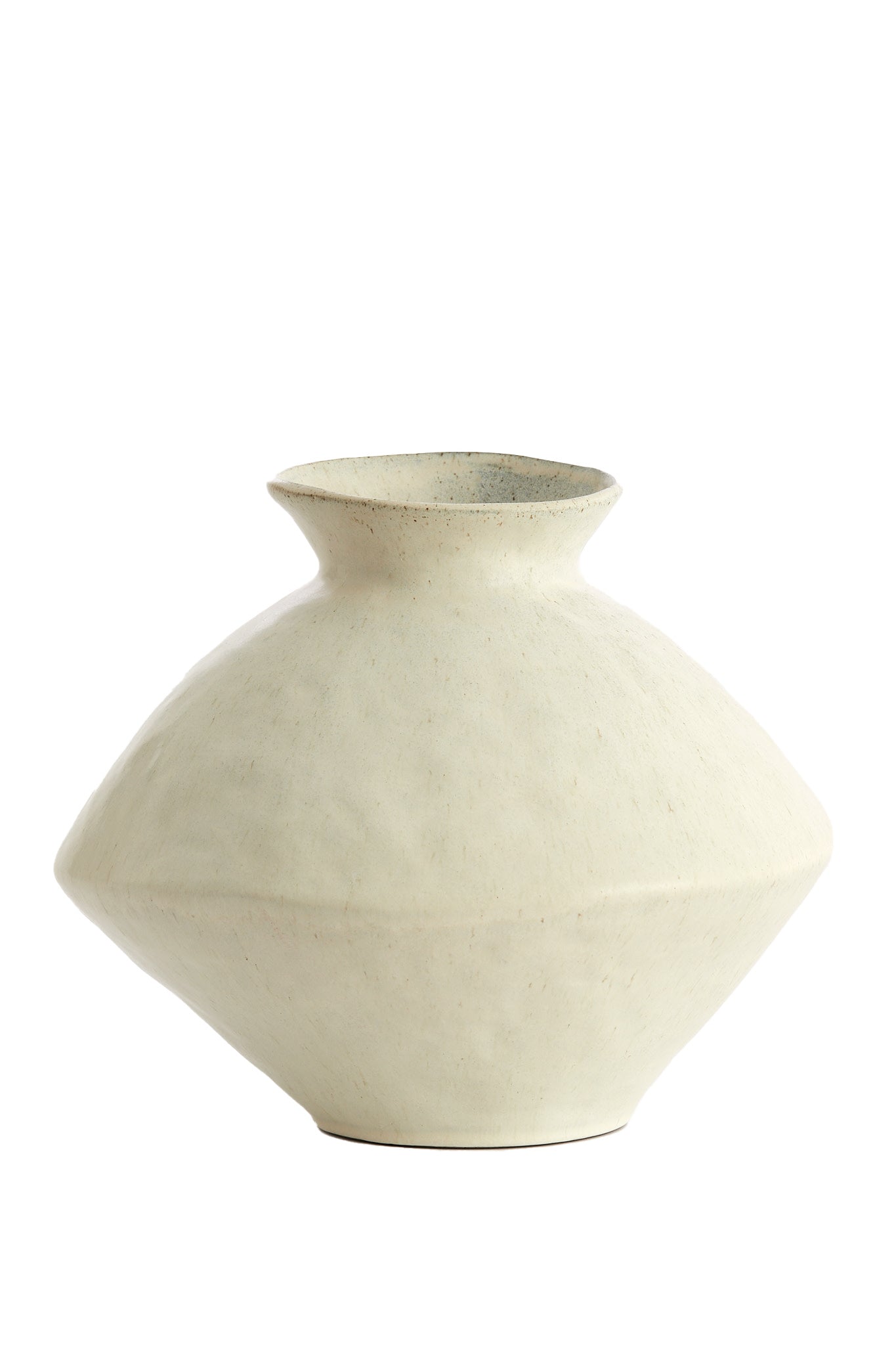 Beato Matt Cream/Sand Ceramic Vase 27.5cm