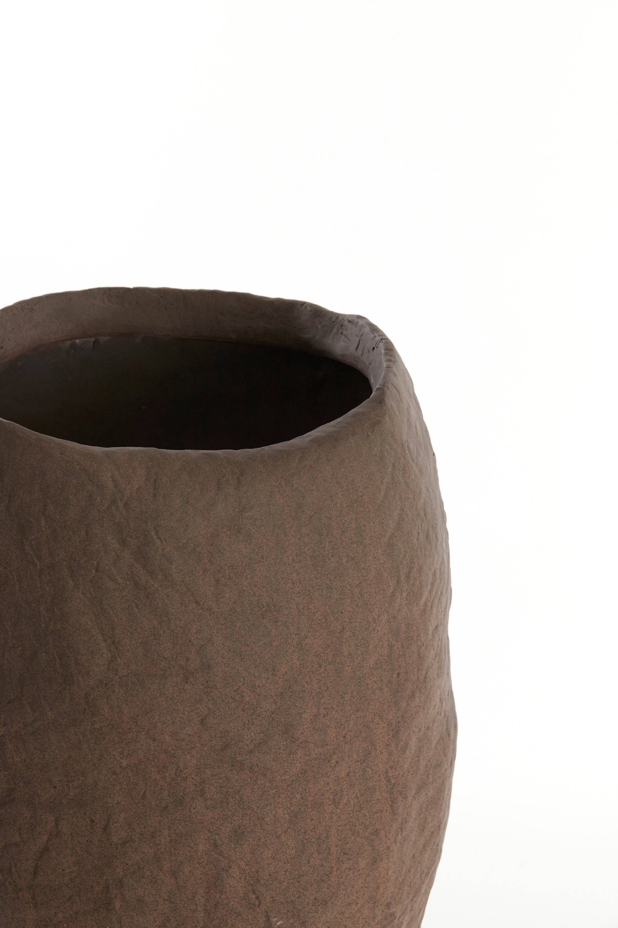Tingri Brown Decorative Planter 58cm