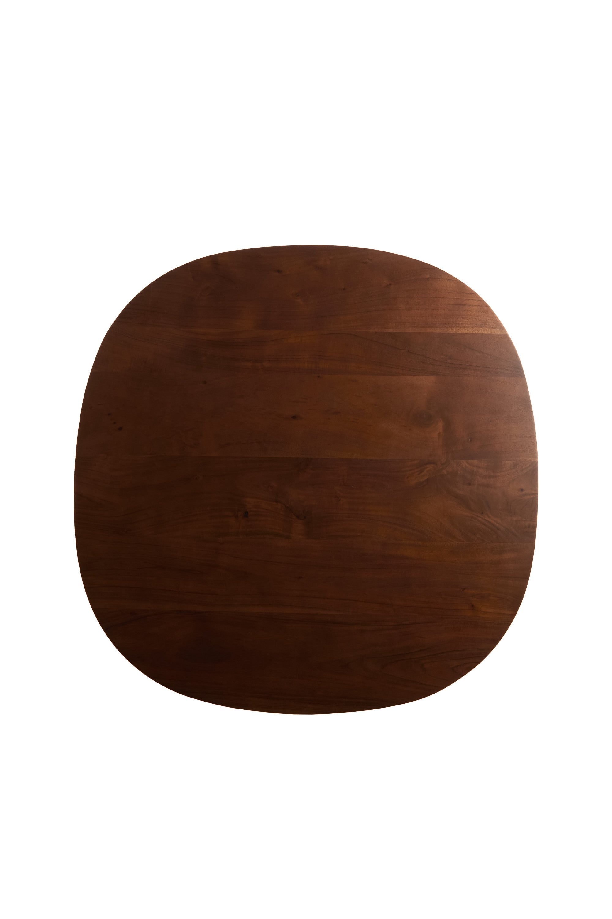 Zale Dark Brown Acacia Wood Round Dining Table 120cm