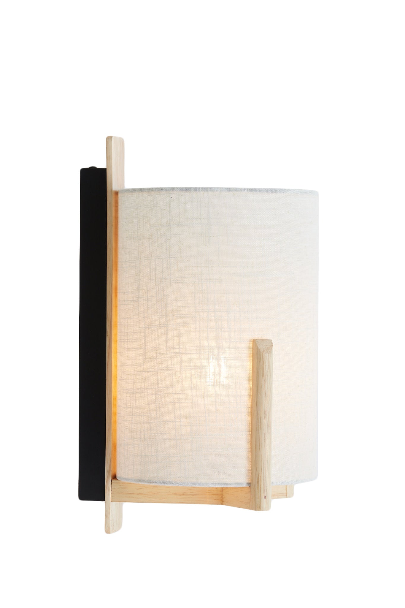 Litto Natural & White Linen Wall Light