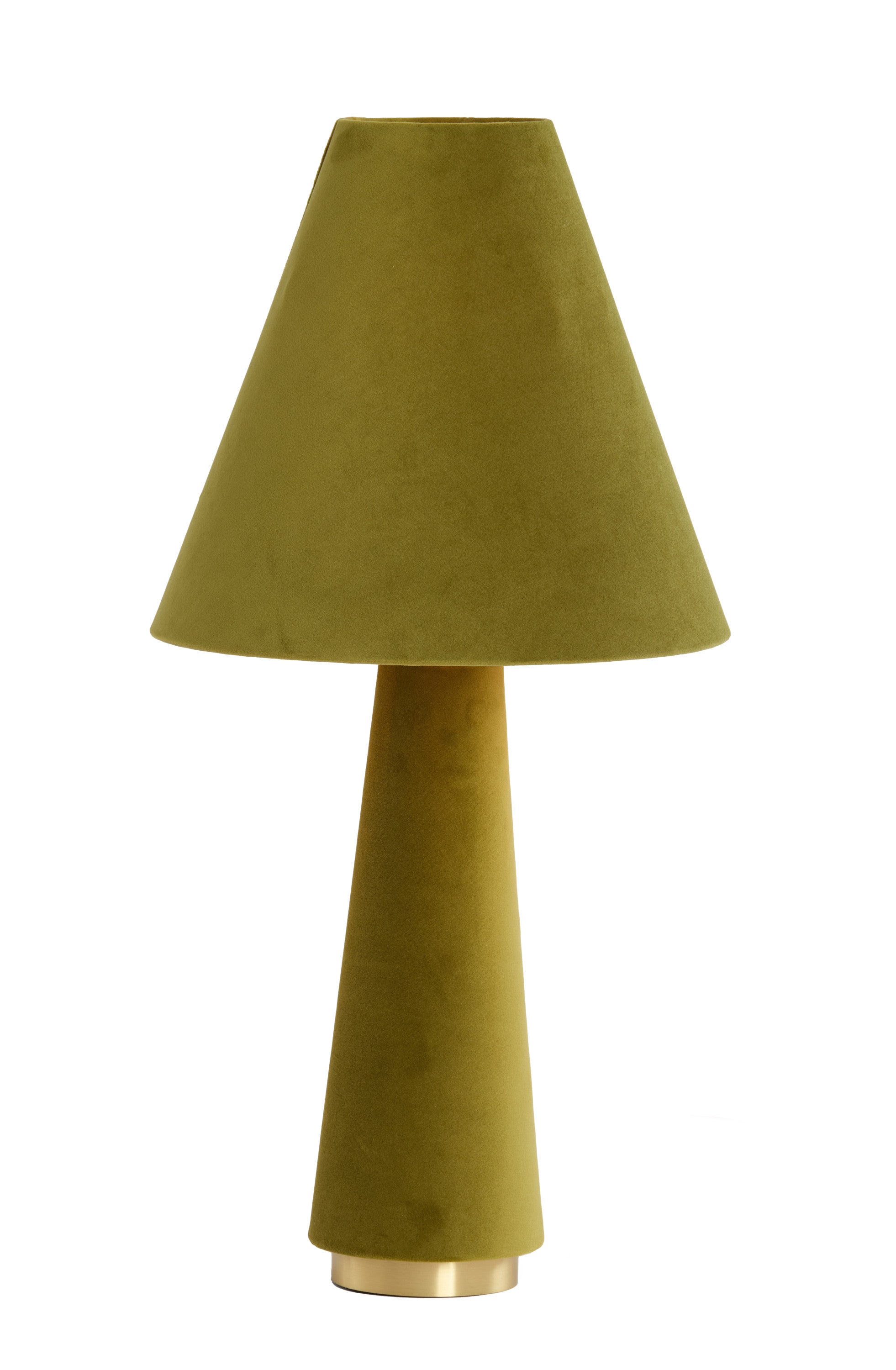 Devia Green Velvet Table Lamp