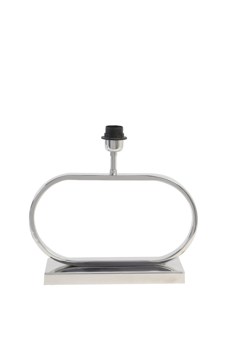 Jamiro Nickel Metal Table Lamp Base