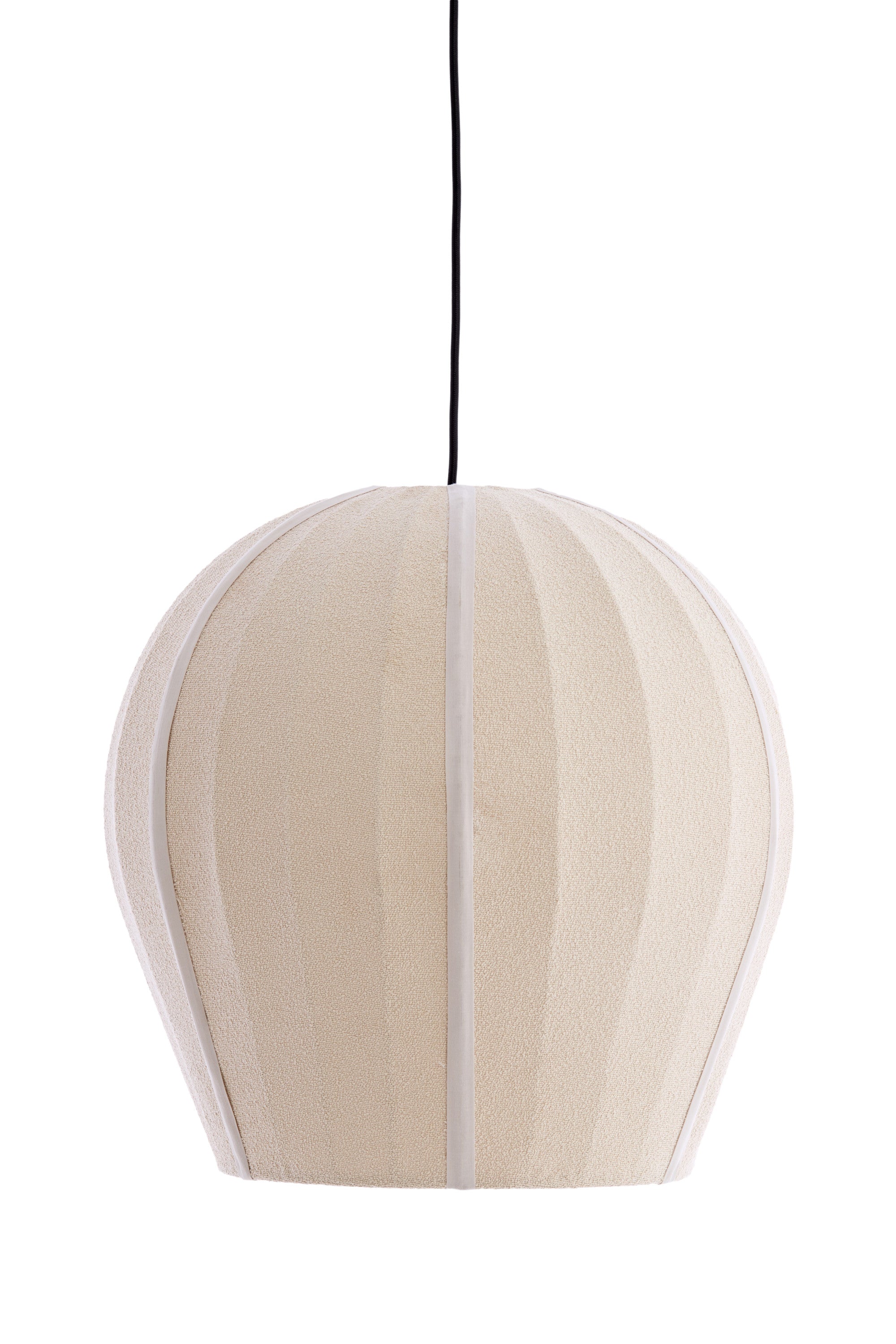 Zagori Sand Bouclé Pendant Light 44cm