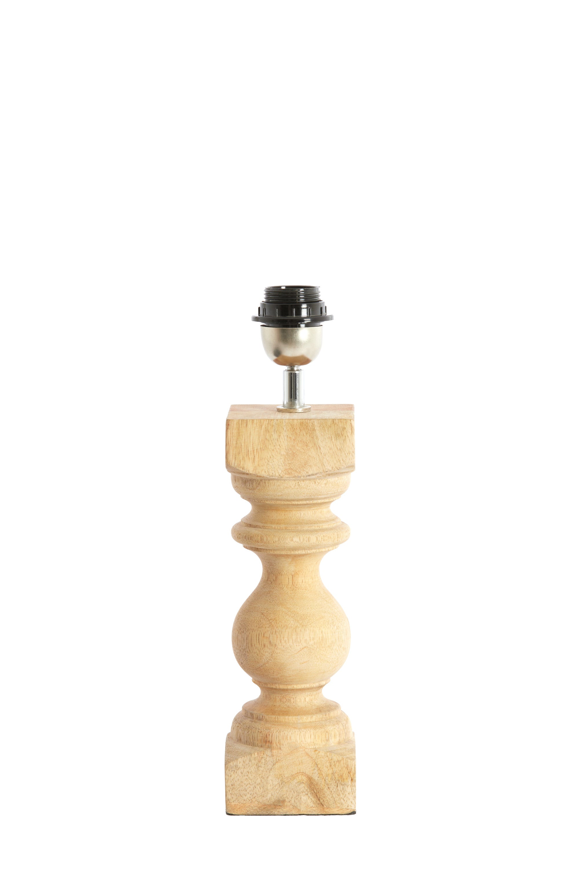 Cumani Natural Wood Table Lamp Base 36cm