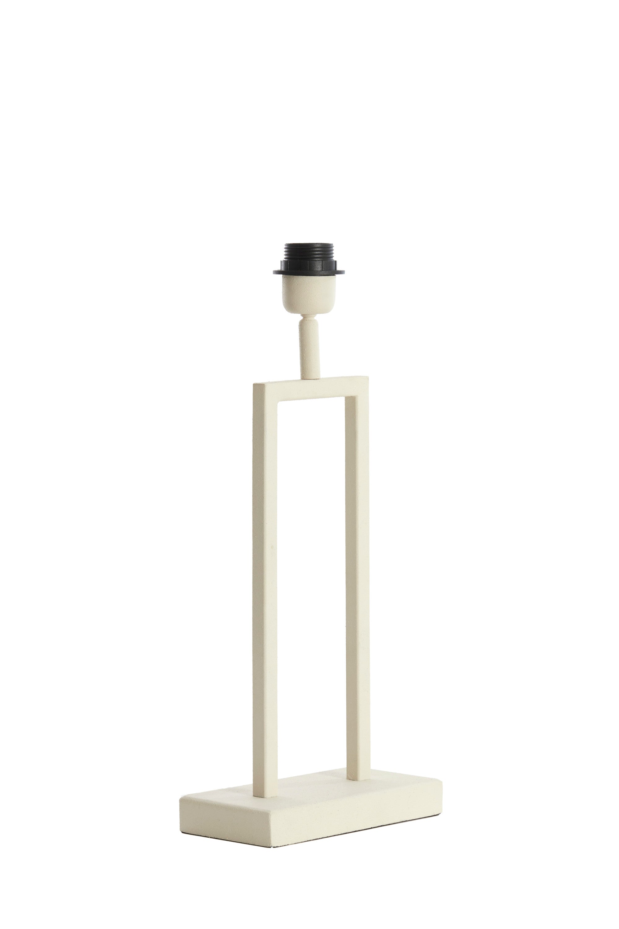 Shiva Cream Metal Table Lamp Base 41cm