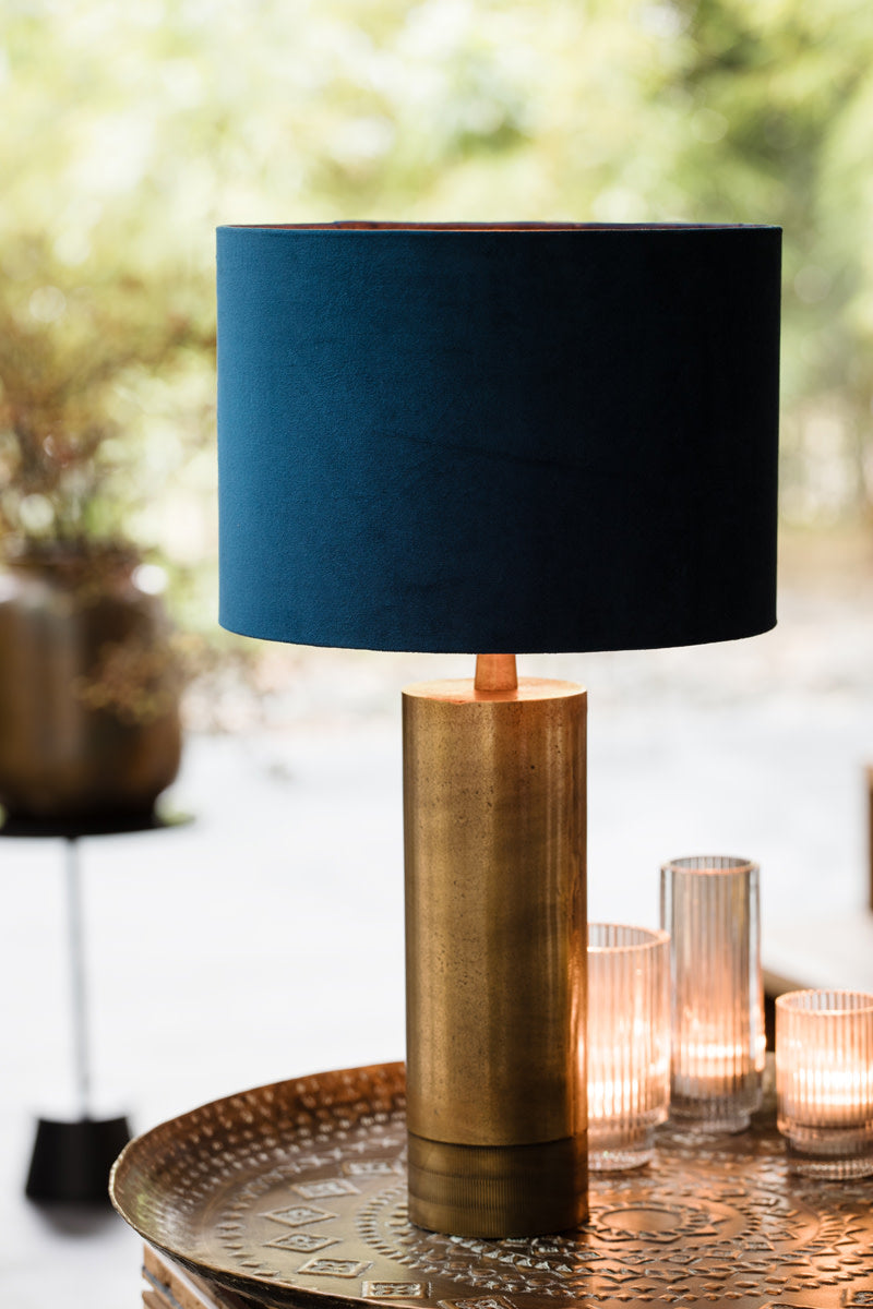 Savi Raw Antique Bronze Metal Table Lamp Base 33cm
