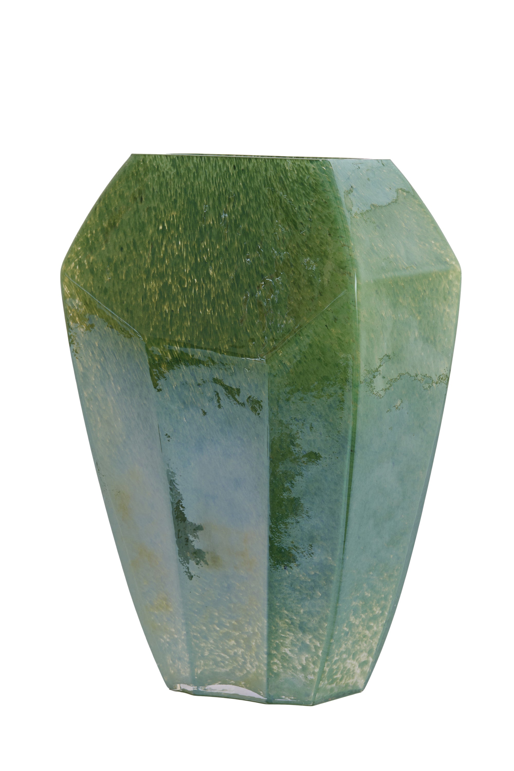 Vionna Dark Green Lustre Glass Vase 44.5cm