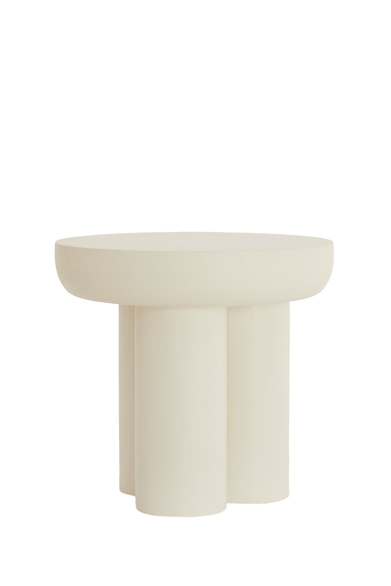 Mizuho Cream Wood Side Table