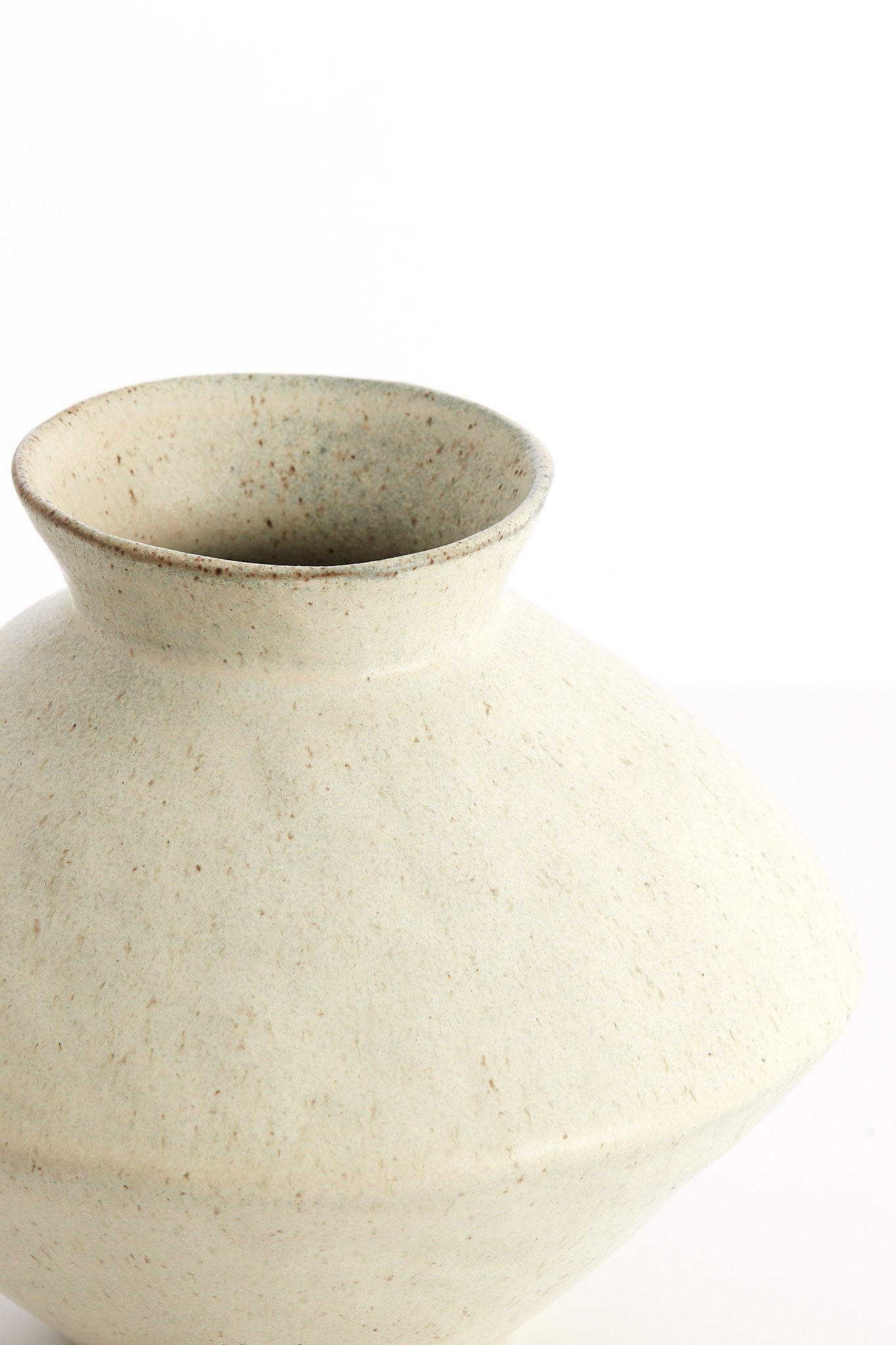 Beato Matt Cream/Sand Ceramic Vase 27.5cm