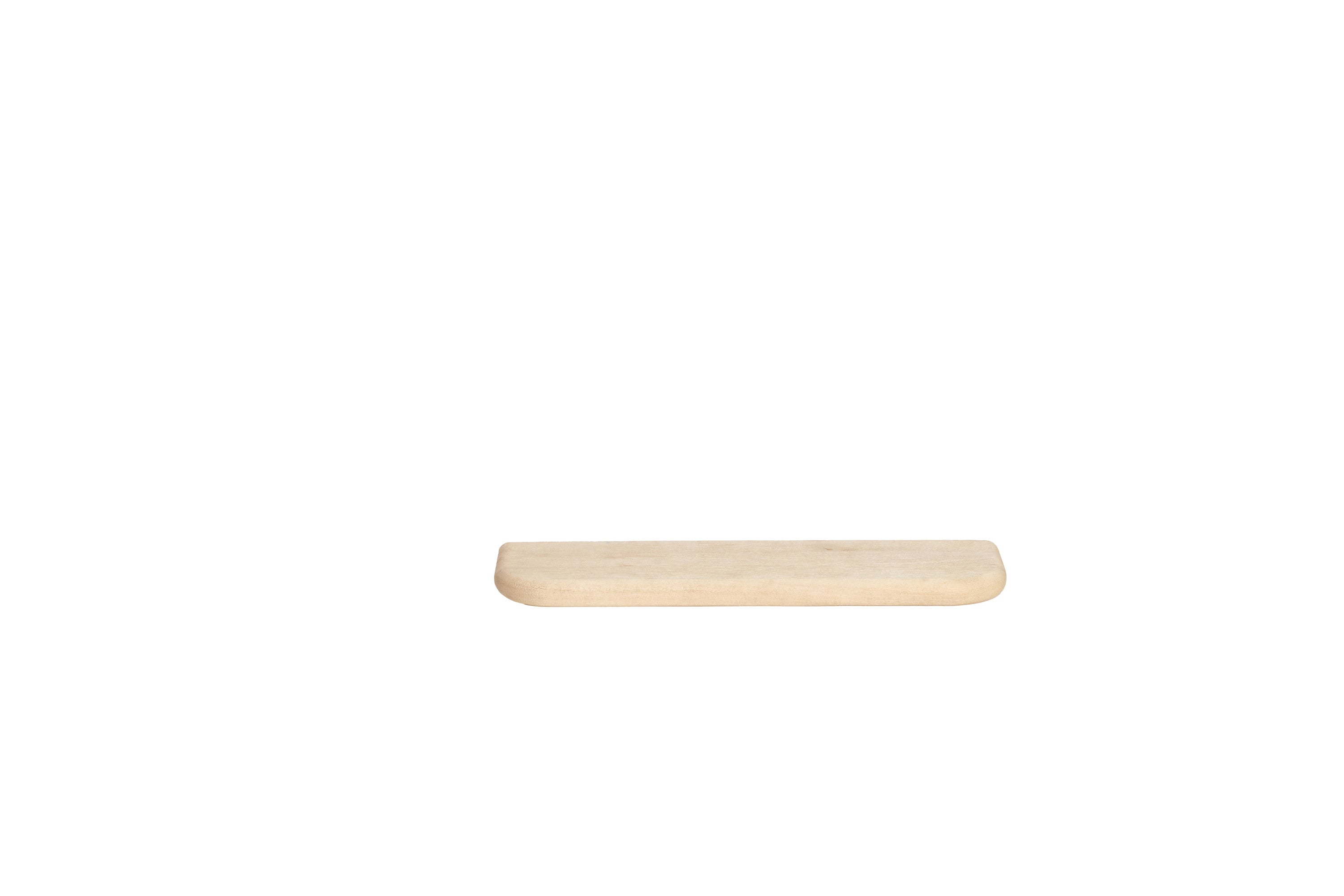 Tarontu Matt Natural Wood Wall Shelf 50cm