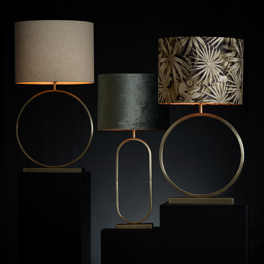 Jamiri Light Gold Metal Table Lamp Base 55cm